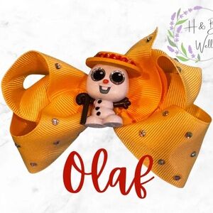 Disney | Olaf | Kids Hair Bow | Doorables